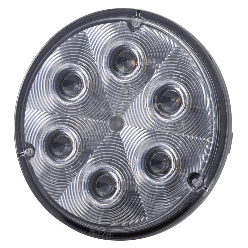 Grote 638215 Vehicle Mounted Work Light Trilliant Par 36 Led, 12/24 V, 800 Lumens, Black, Clear Lens - Image 1